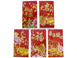 2814#FISH RED ENVELOPE(9*16.5CM)CNY(6P/PACK)(10103)